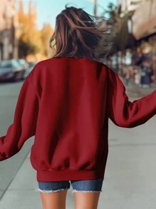 Silly Goose University Sweatshirt GOLA 1185 Fluxo FX - 紫紅色 - 查看 4