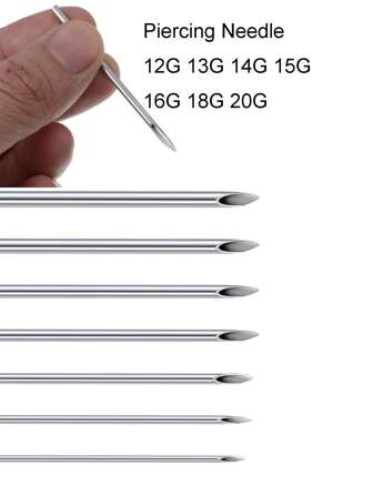 CIZME 5-7 件一次性无菌身体穿刺针不锈钢纹身工具易于使用肚脐鼻乳头环穿刺套件批发，一次性无菌身体穿刺针不锈钢纹身工具易于使用肚脐鼻乳头环穿刺套件批发