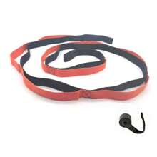 1pc Yoga Stretching Strap, Resistance Band, Inversion Therapy Hang Decompression Hammock Accessory Flat Rope - Multicolor - View 3