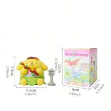 MINISO三丽鸥新韵花裙盲盒 精美彩绘细节 PVC材质 主题摆件生日礼物两相宜 (1个 随机发货) - 杏色 - 查看 10