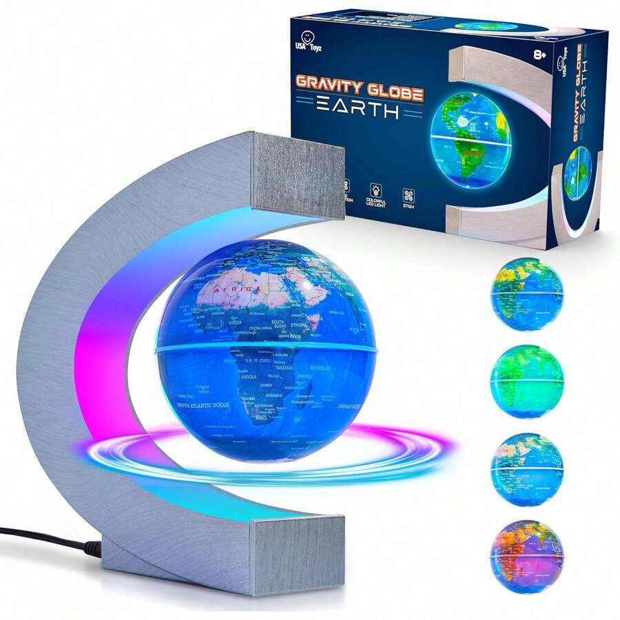 Gravity Globe Earth - 彩色 - 查看 1