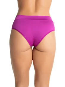 Lace Comfort Waistband Thong - Màu Hoa hồng đỏ - Xem 2