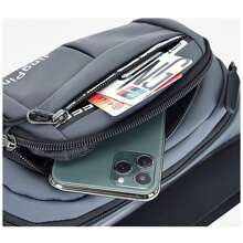 Men's Waist Bag Waterproof Multipurpose Biker Waist Bag - 黑色 - 查看 4