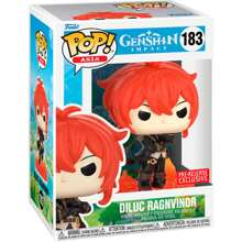 Funko POP FIGURE GENSHIN IMPACT 2 DILUC RAGNVINDR - Funko Pop da collezione in edizione limitata - Funko Pop Design dettagliato e realistico - Funko Pop Ideale come regalo - Funko Pop Grande varietà di personaggi