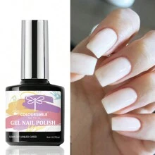 COLOURSMILE Gel de uñas transparente para fortalecedor, extensión de gel, base de gel en botella, se retira con remojo, apto para UV y LED - Multicolor - Ver 12
