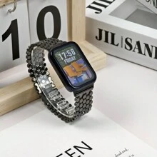 22 毫米不锈钢表带兼容 Redmi Watch 4 表带腕带兼容小米手环 8 Pro Miband 可调节金属表带 Correas - for Watch4/8Pro - 查看 6