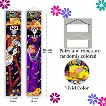 Halloween Decorations Indoor Outdoor Halloween Porch Signs Outside For Front Door Yard Home Decor Front Porch Banners For Halloween Party Home Decorations Fall Autumn,Christmas