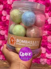 Spa Nails Bombas de Baño Esfervescente para tina, Ideal para manicure, pedicure MCnails - Multicolor - Ver 3