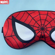 1 pezzo Maschera per dormire con occhio di Spiderman della Marvel ufficialmente concesso in licenza - Morbida e comoda copertura per gli occhi per viaggiare e riposare, idea regalo perfetta