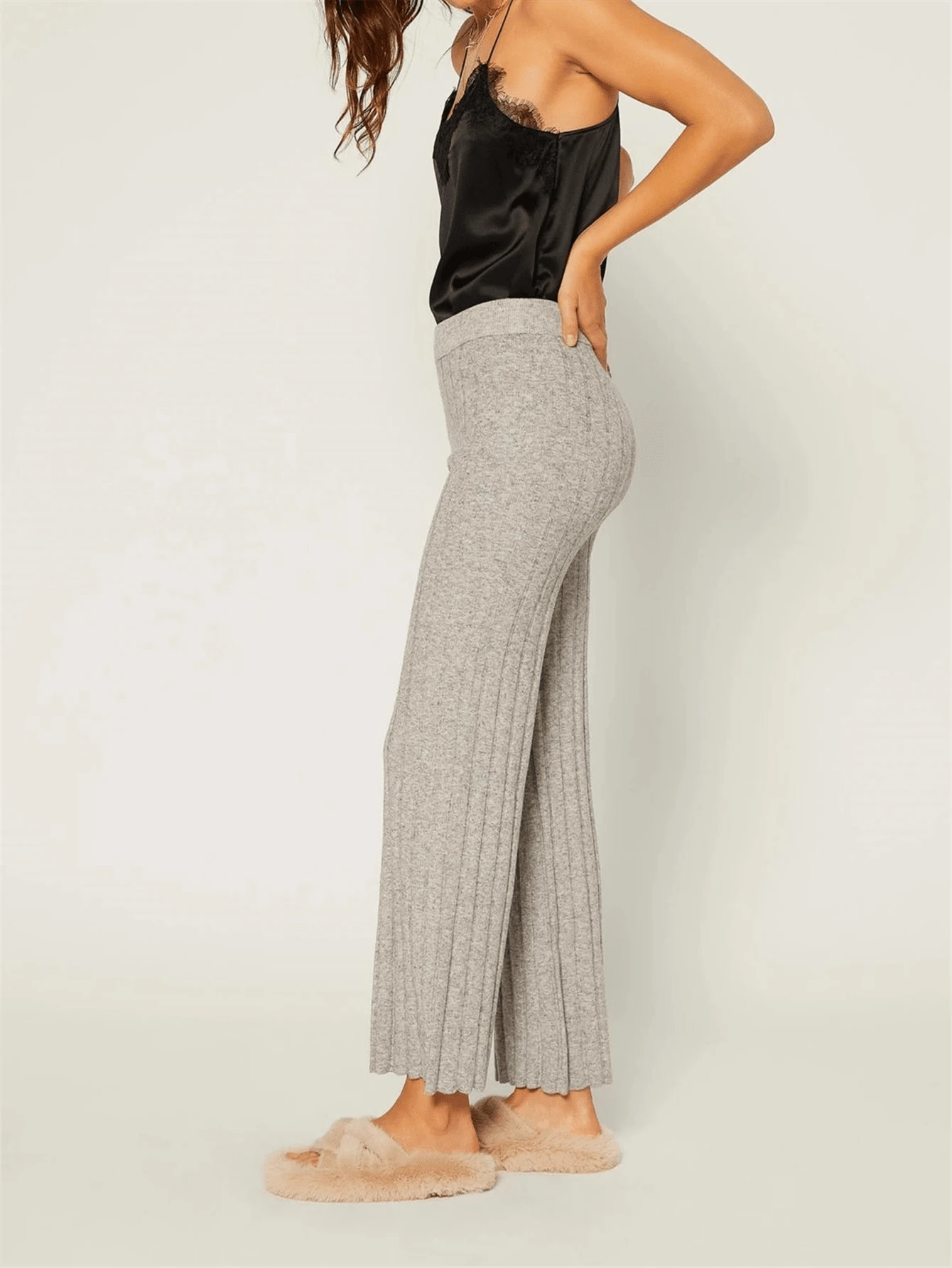HOLD YOUR GAZE SWEATER KNIT PANTS main image 1