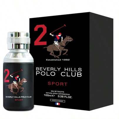Beverly Hills Polo Club Sport Men Two Eau De Toilette 100ml Spray