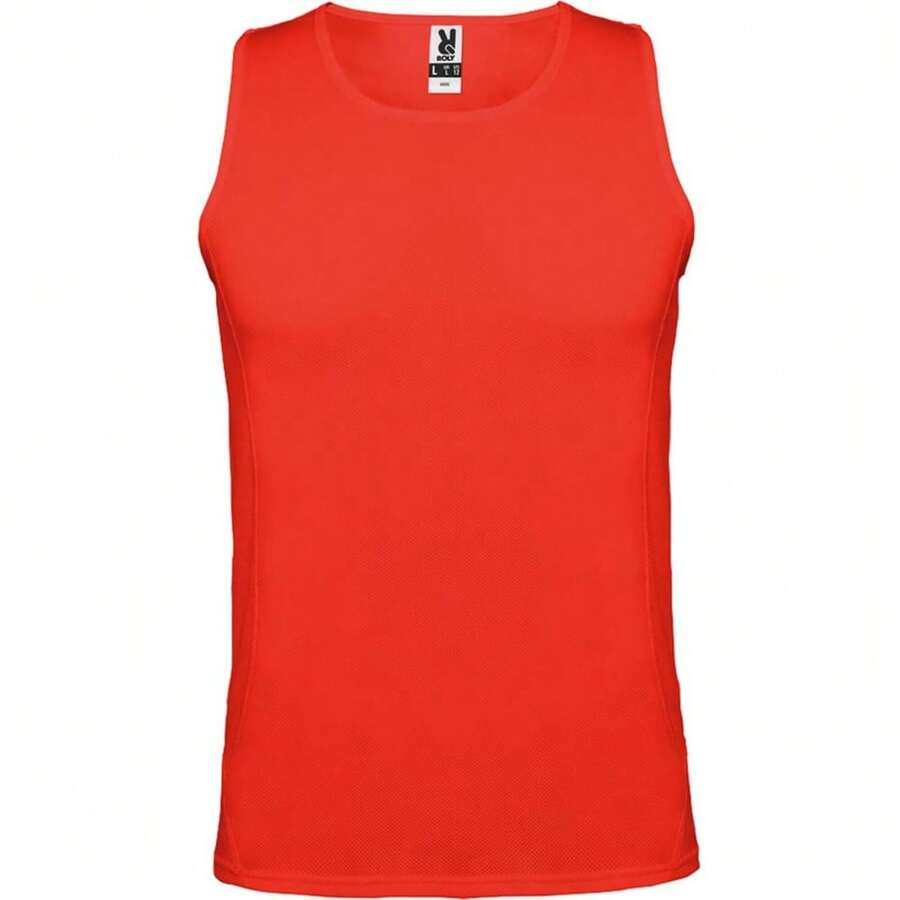 Roly Childrens/Kids Andre Sports Vest Top (Red) - Red - View 1