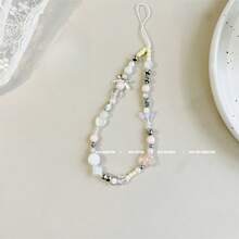 1 pieza Accesorio lindo de color caramelo para correa de teléfono/llavero/cordón de cámara - Multicolor - Ver 8