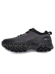 baasploa 2025 New Men's Waterproof Non-Slip Hiking Boots, Plus-Size Outdoor Hiking Shoes, High-Quality Rubber Hiking Shoes