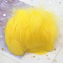 100根6-12厘米彩色鹅毛，中等大小天鹅毛，适用于家居、婚礼、派对装饰、刺绣、手工艺品等。