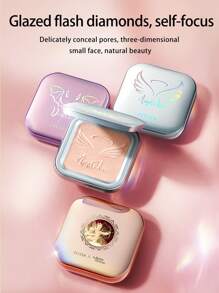 Zeesea 丘比特系列闪光高光粉 防晕染亮泽全效眼影盘粉 - S02 Champagne - 查看 7