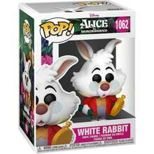 DISNEY POP FIGURE ALICE IN WONDERLAND WHITE RABBIT WITH WATCH - Limited Edition Collectible Funko Pop - Funko Pop Detailed And Realistic Design - Funko Pop Ideal For Gift - Funko Pop Great Variety Of Characters - 彩色 - 查看 3
