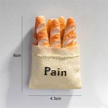1入超大號3D可愛美食–可愛的冰箱和白板藝術–辦公室和家裡有趣的廚房裝飾 - 彩色 - 查看 15