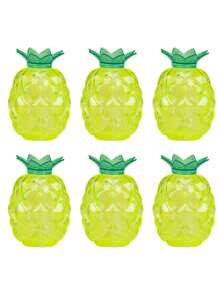 6 Packs Wedding Candy Boxes Fruit Shaped Gift Boxes Fillable Decorative Balls DIY Plastic Fillable Balls Decorative Candy Gift Packaging Wedding Halloween Birthday Supplies