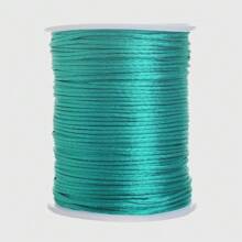 100m/Rolo Cordão Trançado de Nylon de 1,5mm para Nós Chineses, Acabamento, Fabricação de Joias, Pulseiras e Colares