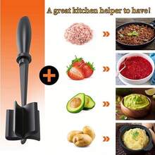 1 Máy Xay Thịt, Thịt Khoai Tây Salad Cà Chua Xay Thịt, Trộn Xay Thịt Máy Xay - Nhiều màu - Xem 6