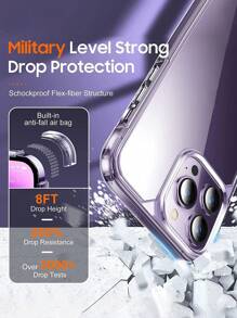 2pcs Compatible With IPhone 11 Mobile Phone 1pc Full Screen Anti-Peep Tempered Glass Screen Protector + 1pc Apple Camera Lens Protective Film 9H Hardness, Transparent, Scratch-Resistant, Shockproof, Waterproof Compatible With IPhone 11/12/13/14 Pro Max/15 /16Pro Max
