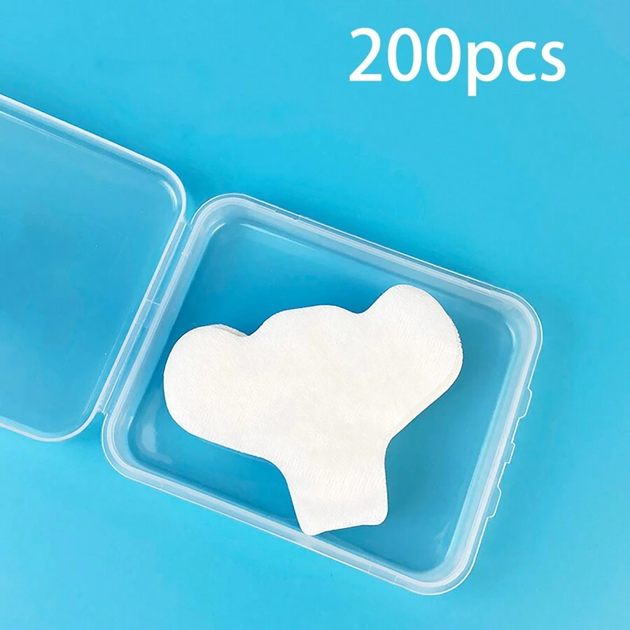 Set Da 100 Dischetti Di Cotone Morbidi + Supporto Acrilico Con Coperchio In Bambù – Ipoallergenici, Senza Pelucchi, Per Rimuovere Trucco E Smalto