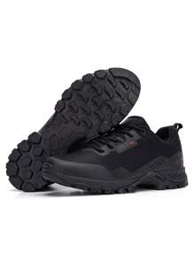 baasploa Men's Outdoor Shoes Waterproof Men's Outdoor Sports Mountaineering Non-Slip Men's High Quality Hiking Shoes