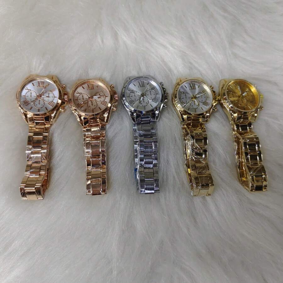 Relógio feminino - Dourado - Visão 1