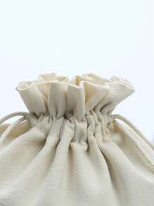 1 pièce Sac à argent en canevas pour fête, sac à argent de déguisement avec signe du dollar, sacs à argent de 20 x 17 cm pour faveur de fête, braquage de banque, pirate, cowboy, thème de fête déguisée