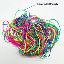 1 件 10 码 0.4 毫米散装绳中国结花边绳用于珠宝制作 DIY 香巴拉手链珠宝配件