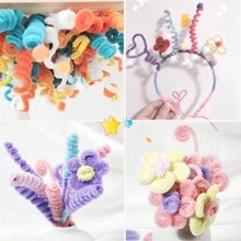 100/200/300 chiếc que uốn hình xoắn ốc kiểu Macaron, 7 màu, kích thước 6mm x 11.8", que uốn màu Macaron, que uốn nghệ thuật, que uốn số lượng lớn, dùng cho trang trí nhà cửa sáng tạo, các dự án thủ công mỹ nghệ. - Nhiều màu - Xem 10