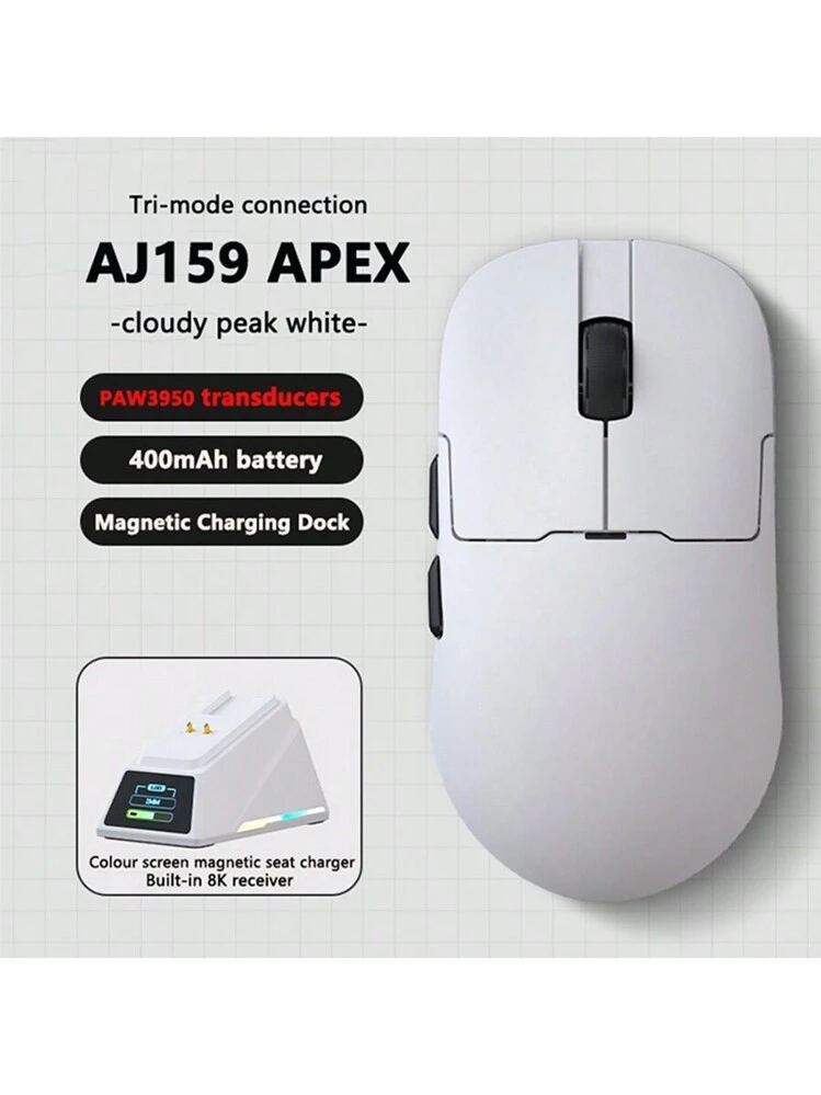 AJAZZ AJ159 APEX Gaming Mouse PAW3950 High Sensitivity Wireless