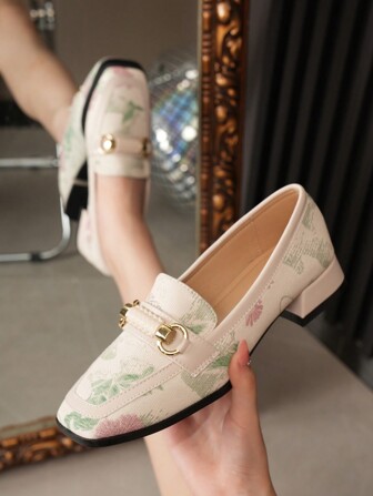 Fall/Winter New Vintage British Style Casual Comfortable Loafers Flats Boat Shoes For Women, All Season