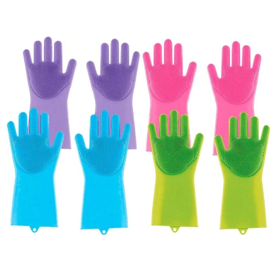 Silicone Glove For General Cleaning - 彩色 - 查看 1