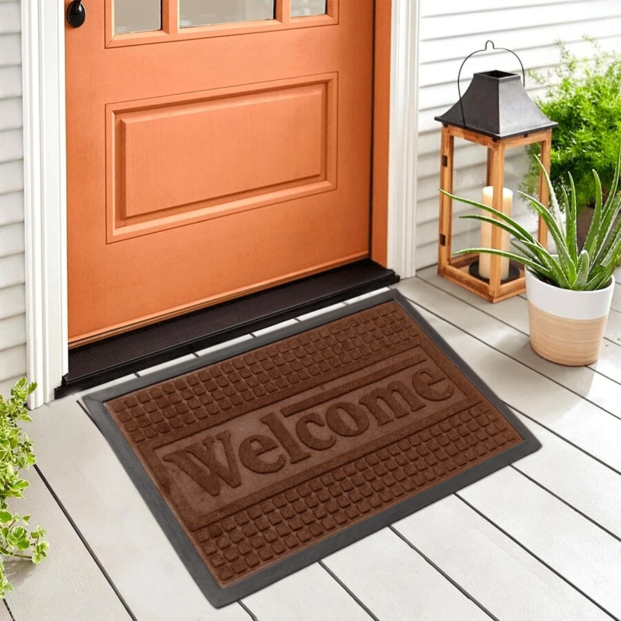 DuVlo Door Mats - Chocolate Brown - View 1
