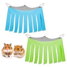 1 pieza Escondite de esquina de bosque para conejillos de Indias, hurones, chinchillas, erizos, conejos enanos y otras mascotas pequeñas - Accesorios y juguetes - Multicolor - Ver 9
