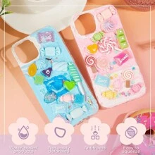 1Pc/12Pcs 15ml/50ml DIY Phone Case Kit Whipped Cream Glue Kit Include 12Pcs Simulation Cream Glue With Nozzle - Multicolor - View 3