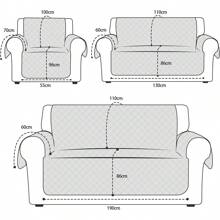 Protector Cubre Sala Sofá Fundas Para Sillones Talla Múltiple decoracion hoga, asientos individuales,dobles y triples, tejido cepillado por ultrasonidos lavable - Burdeos - Ver 2