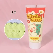 1Pc/12Pcs 15ml/50ml DIY Phone Case Kit Whipped Cream Glue Kit Include 12Pcs Simulation Cream Glue With Nozzle - Multicolor - View 20