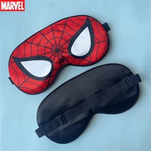 1 pezzo Maschera per dormire con occhio di Spiderman della Marvel ufficialmente concesso in licenza - Morbida e comoda copertura per gli occhi per viaggiare e riposare, idea regalo perfetta
