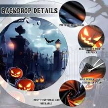 New Halloween Background Cloth Photography Base Special Background Cloth Fall Autumn,Christmas