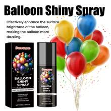 Balloon Enhancing Brightening Spray, Long-Lasting Shine With Polishing Effect, 100ml (Enough For About 50pcs 12-Inch Balloons), - Black - View 3