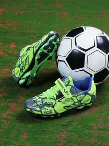 Unisex Teenagers Long Spike TPU Football Outsole, Lawn Anti-Kick Rubber Sole For Daily Training & Professional Football Shoes, All Season Sports Shoes