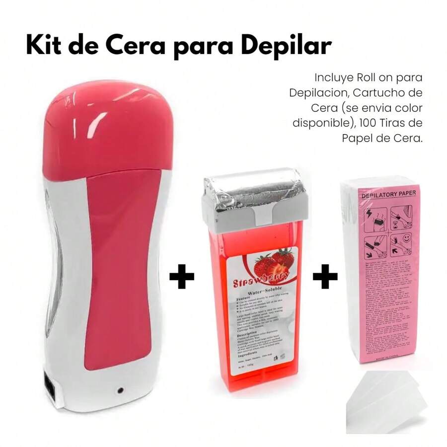 Kit de Depilación, Kit de Cera para Depilación, Kit de Cera Caliente para Depilación - Multicolor - Ver 1