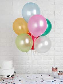 1 套气球拱门支架套件，可重复使用的气球支架，适用于餐桌、毕业典礼、性别揭秘派对、新娘送礼会、生日、婚礼、节日气球装饰 - 彩色 - 查看 6