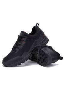 baasploa Men's Outdoor Shoes Waterproof Men's Outdoor Sports Mountaineering Non-Slip Men's High Quality Hiking Shoes