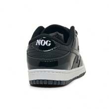 Children's Casual Sneakers Men's Women's School Walking Unisex White And Black Air Low Original - 黑色 - 查看 5