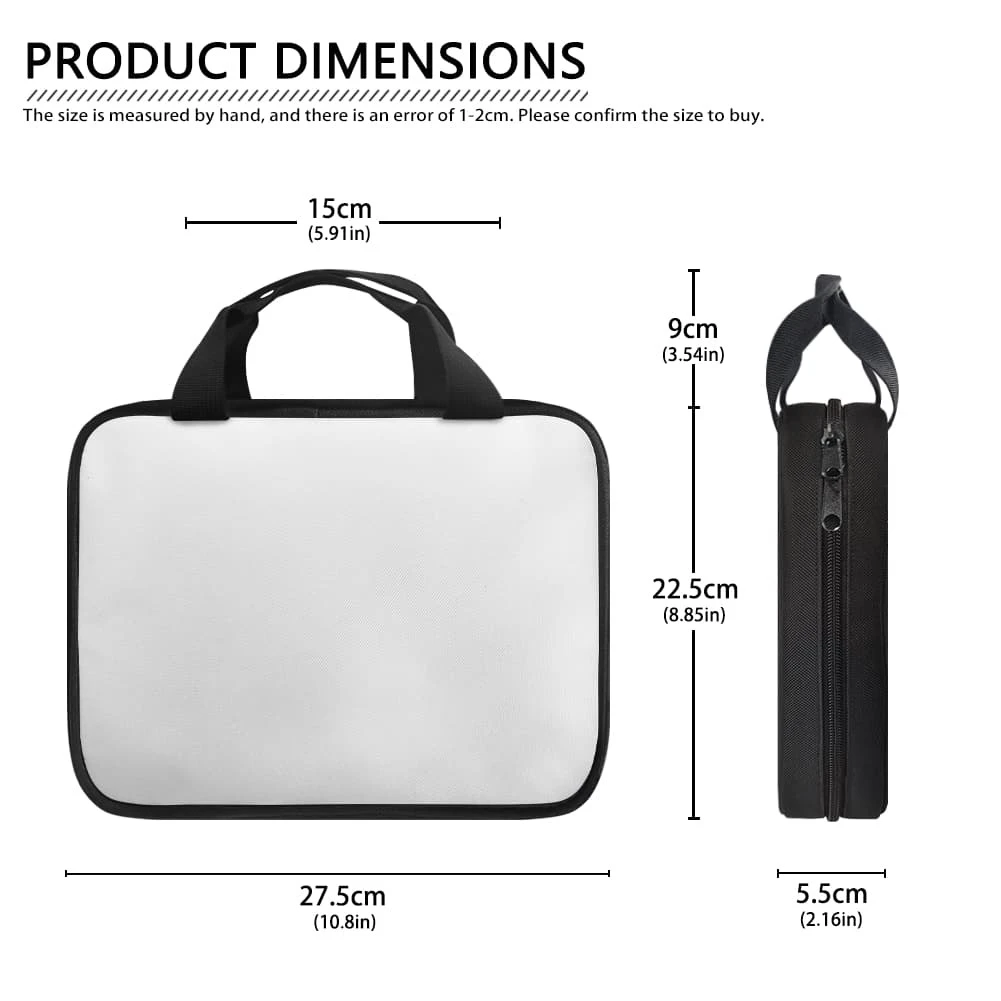 Study bag canvas zipper pouch bag christian pencil case bible