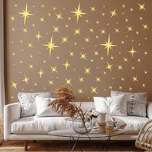 82 Pieces Mirror Wall Stickers Removable Star Wall Decals 3D Acrylic Mirror Setting Wall Sticker Star Decorative Decal For Home Wall Living Room Bedroom Decor,Stickers,Wall Decal, Vinyl Decal For Home Decorations,Spring Decoration Items Refresh Your Home,Rama Decoration Stickers Gifts Birthday Graduation Wall Decor Wall Mirror Mirror For Room Bathroom Decor Living Room Decor